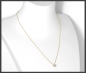 Preview: Brillant Collier aus 585 Gelbgold; 1,30ct, Si2